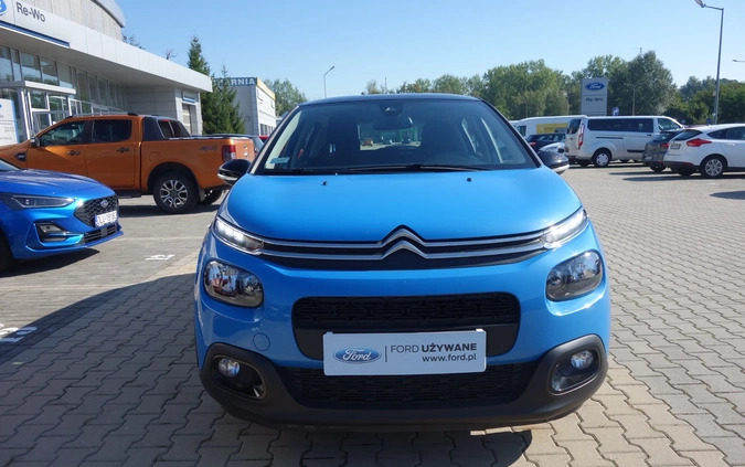 Citroen C3 cena 46900 przebieg: 80145, rok produkcji 2019 z Piła małe 379